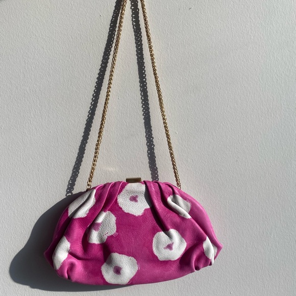 Anthropologie Pink Purse - Picture 1 of 3